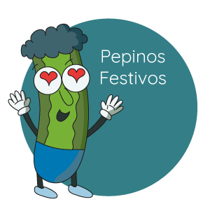 Tiras de Pepinos Festivos